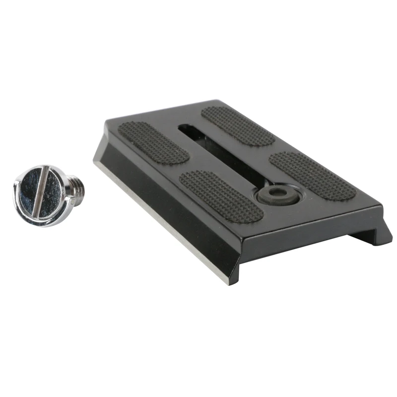 BEXIN 501PL Quick Release Plate с 1/4 "и 3/8" Винты для manfrotto Стандартный камера штатив шаровой