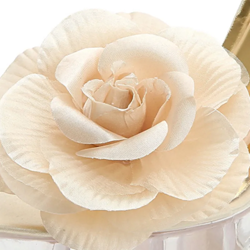 Женские Летние Стильные розовые элегантные шлепанцы на высокой платформе с