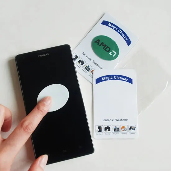 Липкий Очиститель из микрофибры для мобильного телефона антипригарный дизайн