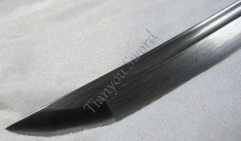 Samurai Sword folded Steel Full Tang Sharp Edge Blade Handmade Japanese Tachi Rosewood Home Metal Decoration Christmas Gift |