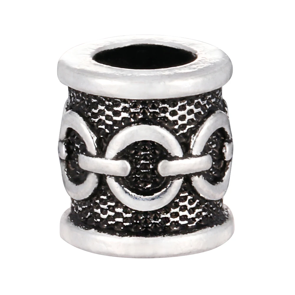 Высокие Викинги текстурированные кельтские узлы Бусины Подвески для ожерелья