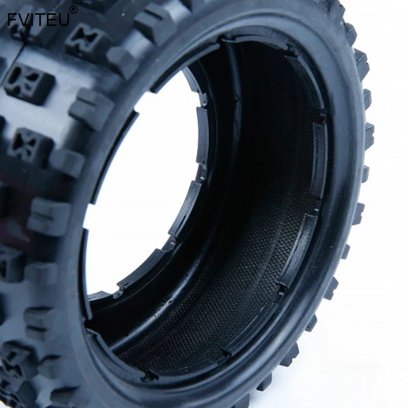 Резиновые шины fvieu knobby шина с внутренней тканью для 1/5 Losi 5ive T Rovan LT King Motot X2|Детали и