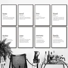 Настенные плакаты с цитатами в скандинавском стиле, картины на холсте для декора гостиной, для друзей и путешествий