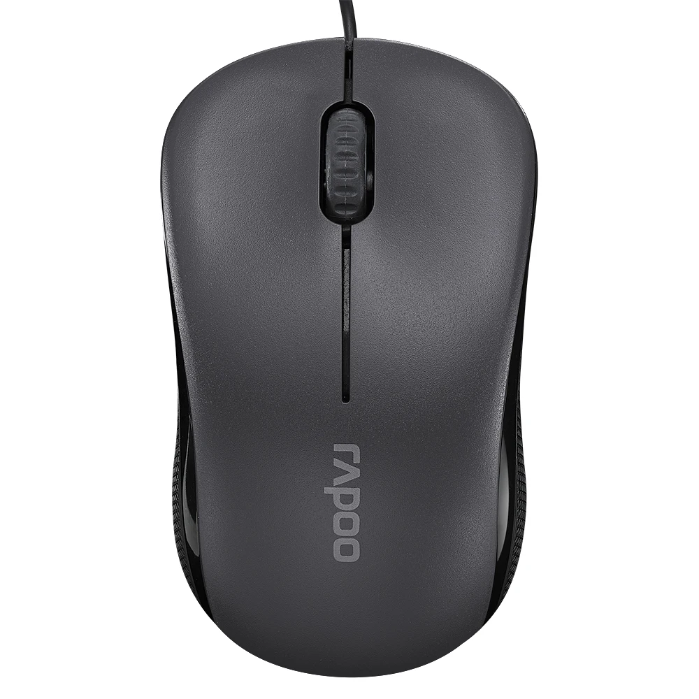 Rapoo N1130 USB Проводная оптическая мышь бизнес офисные мыши 1000 dpi для Mac PC ноутбук Настольный компьютер ноутбук планшеты