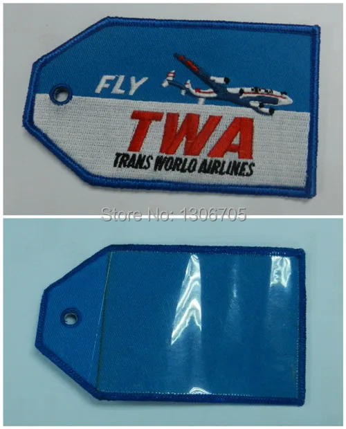 Фото Сумка-бирка TWA созвездия Ретро авиакомпании | Автомобили и мотоциклы