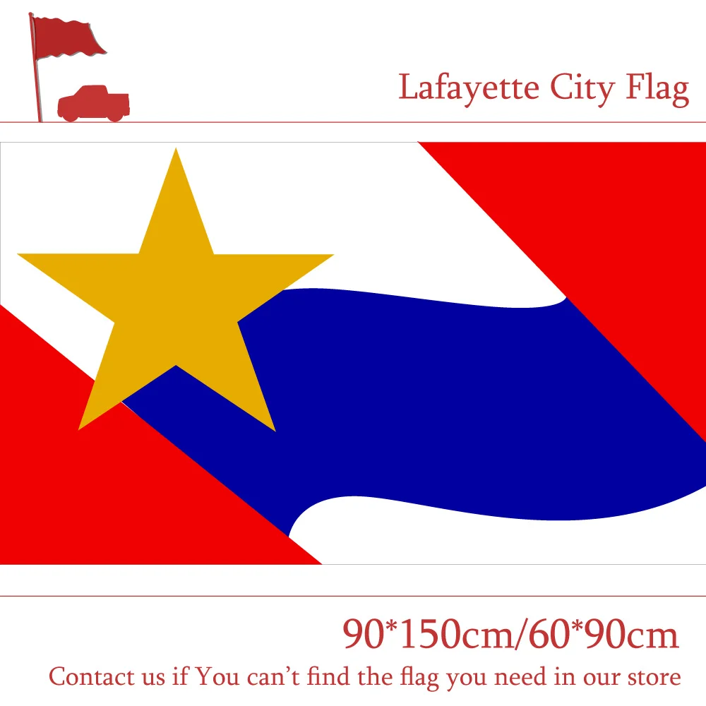 3x5 футов Lafayette флаг США Индиана 90*150 см 60*90 высококачественный 100d полиэстер баннер