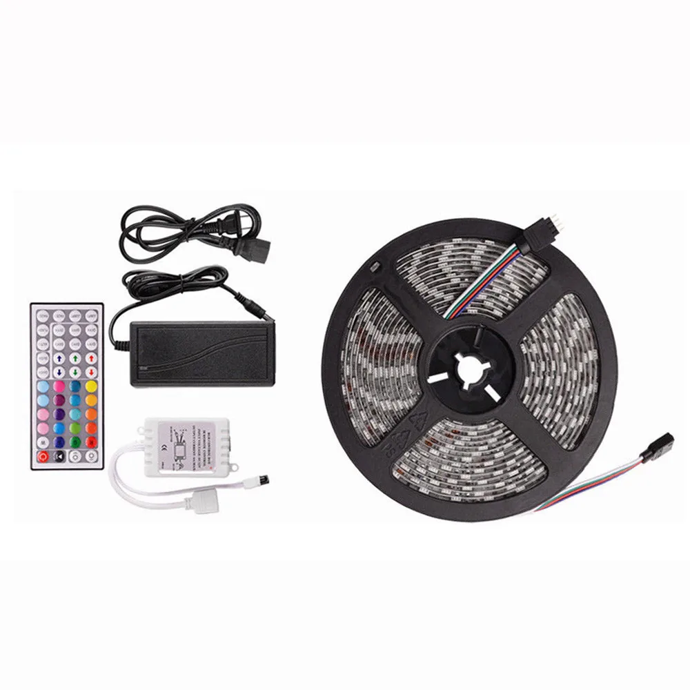 2018 Новинка Высокое качество 10 м RGB 5050 300 Led SMD гибкая световая полоса лампа + 44 ключа