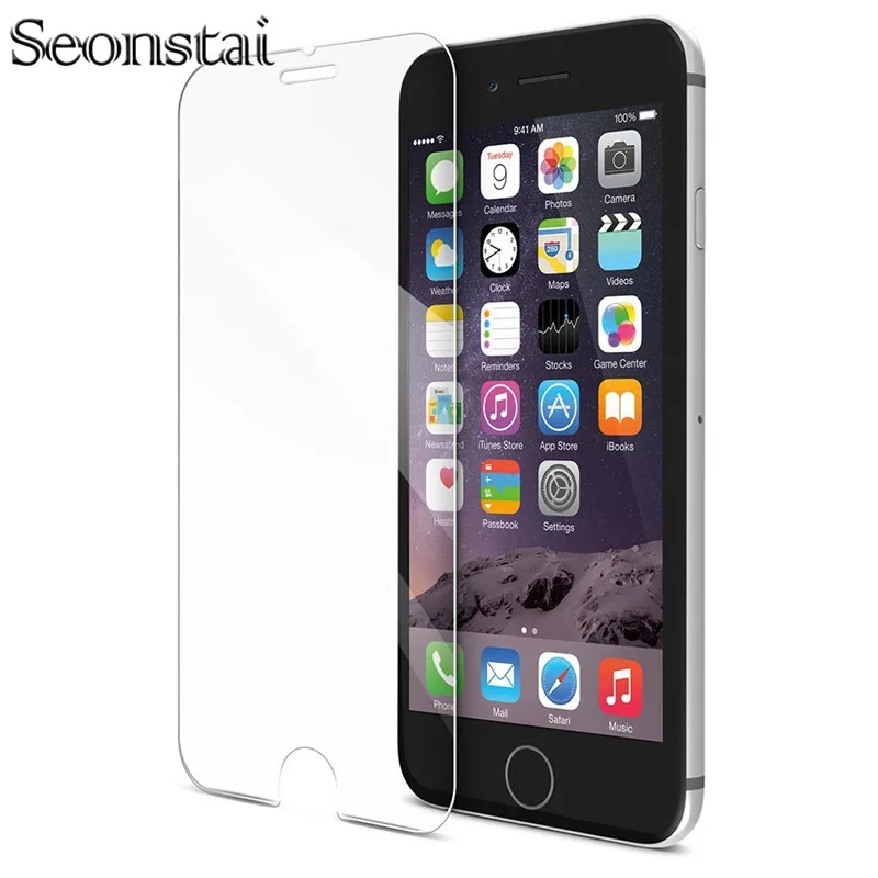 HD Премиум Закаленное стекло для iPhone 7 6 6S Plus 5 5S 6SPlus 7Plus Взрывозащищенная защитная