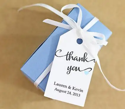 Изготовленный на заказ в деревенском стиле каллиграфии спасибо что Свадебные