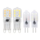 1 шт., светодиодная лампа G4 G9 220 В SMD 2835