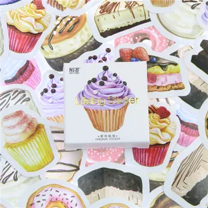 45 шт.лот мини-наклейка для торта на день рождения, украшение сделай сам, альбомный дневник, скрапбукинг, этикетка, игрушки, наклейка