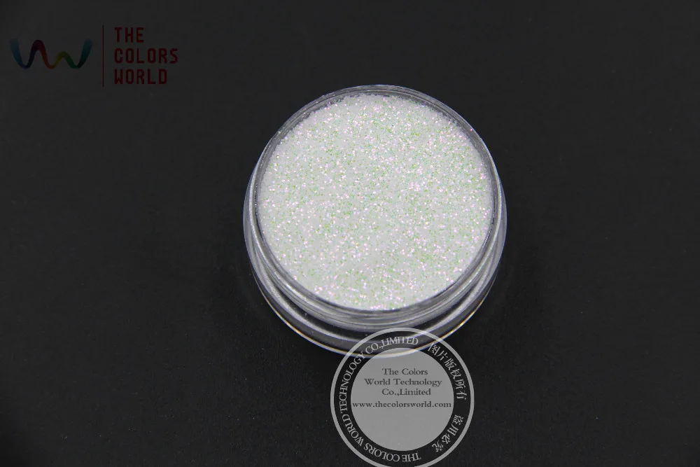 TCR325 белый цвет с переливающимся фиолетовым блеском в форме Шестиугольника 0 2 мм