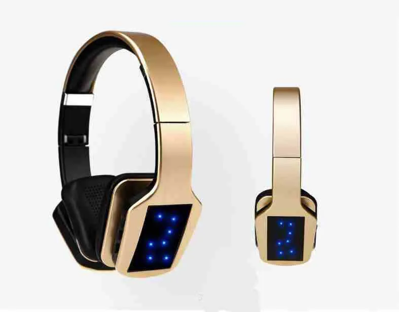 TORTOYO S650 беспроводные наушники Bluetooth гарнитура стерео наушники с микрофоном светодиодный fm-радио для смартфонов компьютер