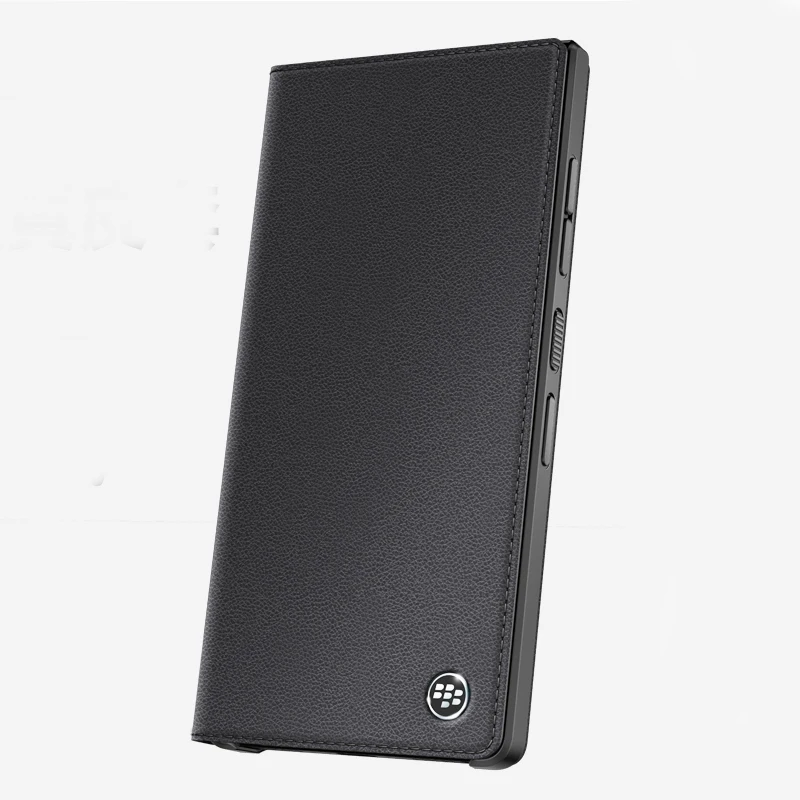Оригинальный чехол из натуральной кожи для Blackberry KEY2 Бизнес Флип-сумка и мягкий