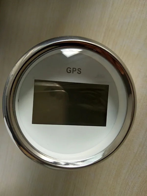 Цифровой GPS Спидометр 52 мм белый Speedo PLG2-BS-GPS для лодки грузовика яхты морского
