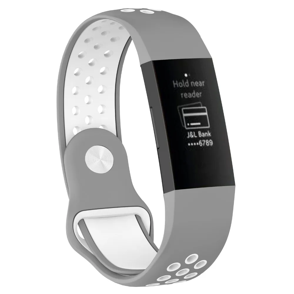 Спортивный ремешок для Fitbit Charge 3 умный браслет Сменные наручные силиконовые часы ремешок для Fitbit Charge3 pulsera correa