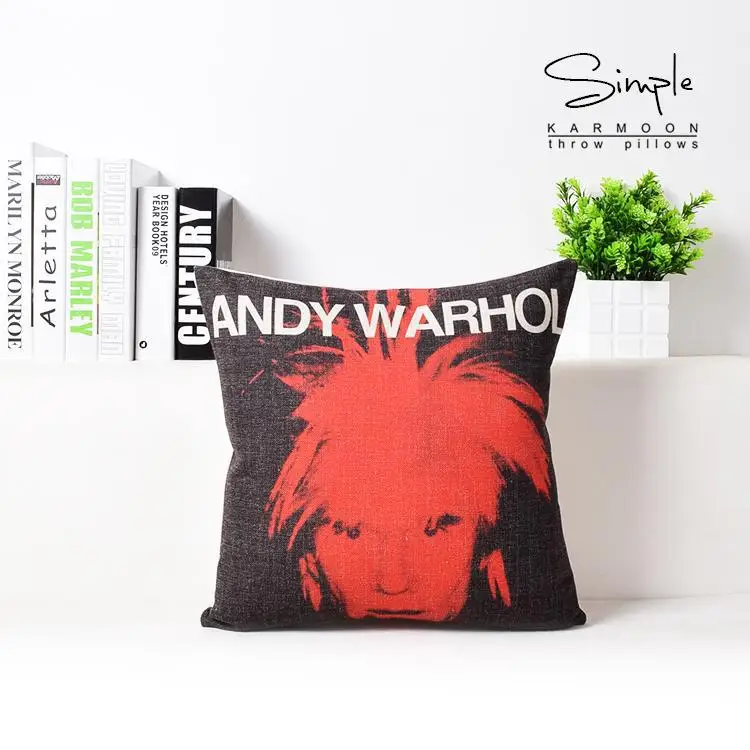 Подушка-банан, мультяшная креативная поп-арт Энди Warhol pig banana throw наволочки Чехлы на подушку оптом