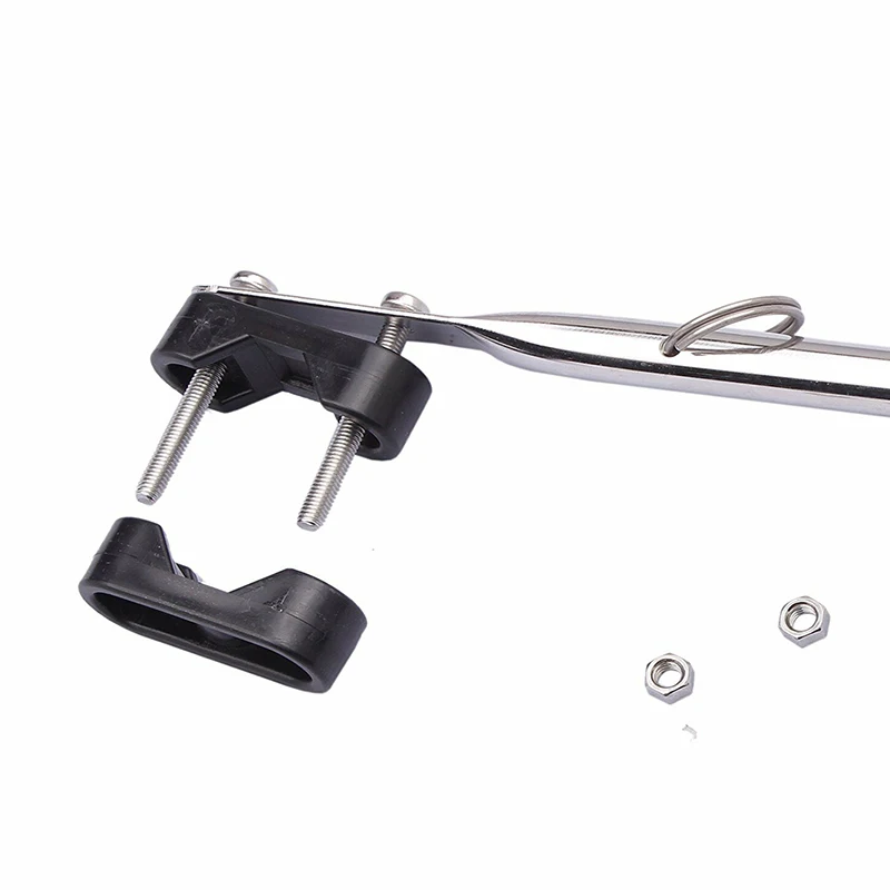 Рельсовое крепление 14 &quotфлаг лодки Pole Holder из нержавеющей стали 7/8&quot 1