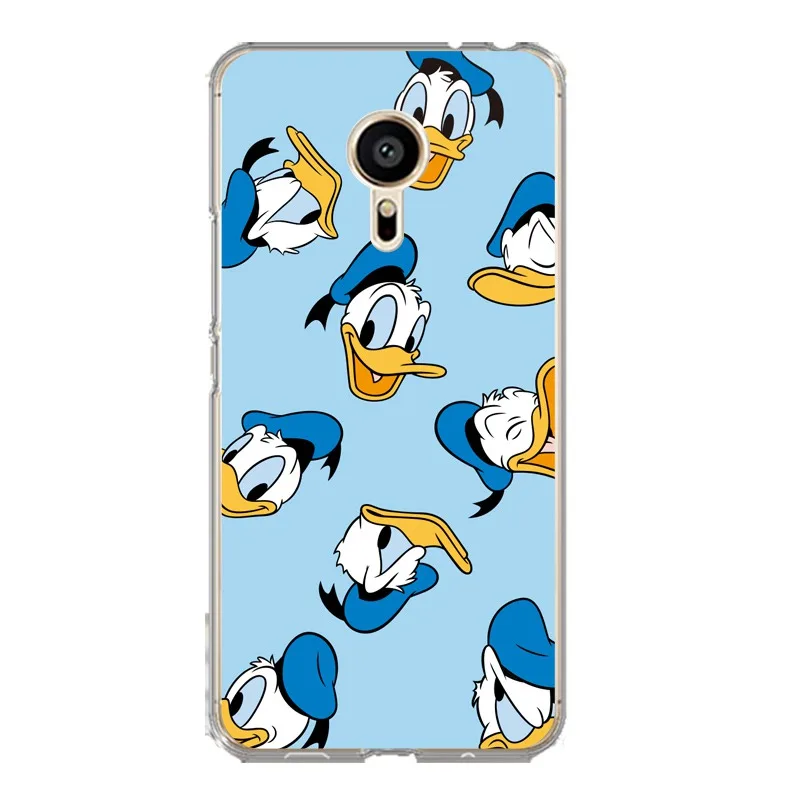 Мягкий прозрачный ТПУ чехол для телефона meilan MX6 pro6 U20 U10 A5 M5 M5S E E2 Micky Minnie Printed Fundas Donald