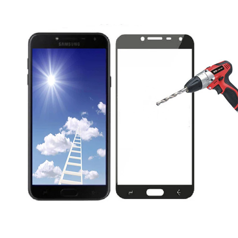 Закаленное стекло для Samsung J4 2018 защитная пленка Galaxy J400 J400F SM покрытие экрана