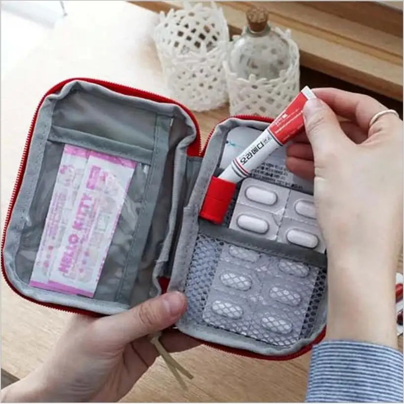 Аптечка первой помощи для улицы 2 цвета|medicine storage|storage medicationbag storage |