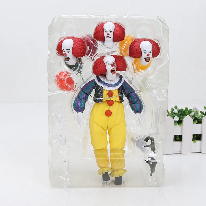 NECA Stephen King это клоун пеннивайз ужас кровавый Ver. 1990 ver. Экшн фигурка Коллекционная модель игрушка|Игровые