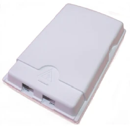 

FTTH ODN FTTH 2 cores fiber Termination Box 2 ports 2 channels fiber socket Splitter Box indoor outdoor fiber Optical