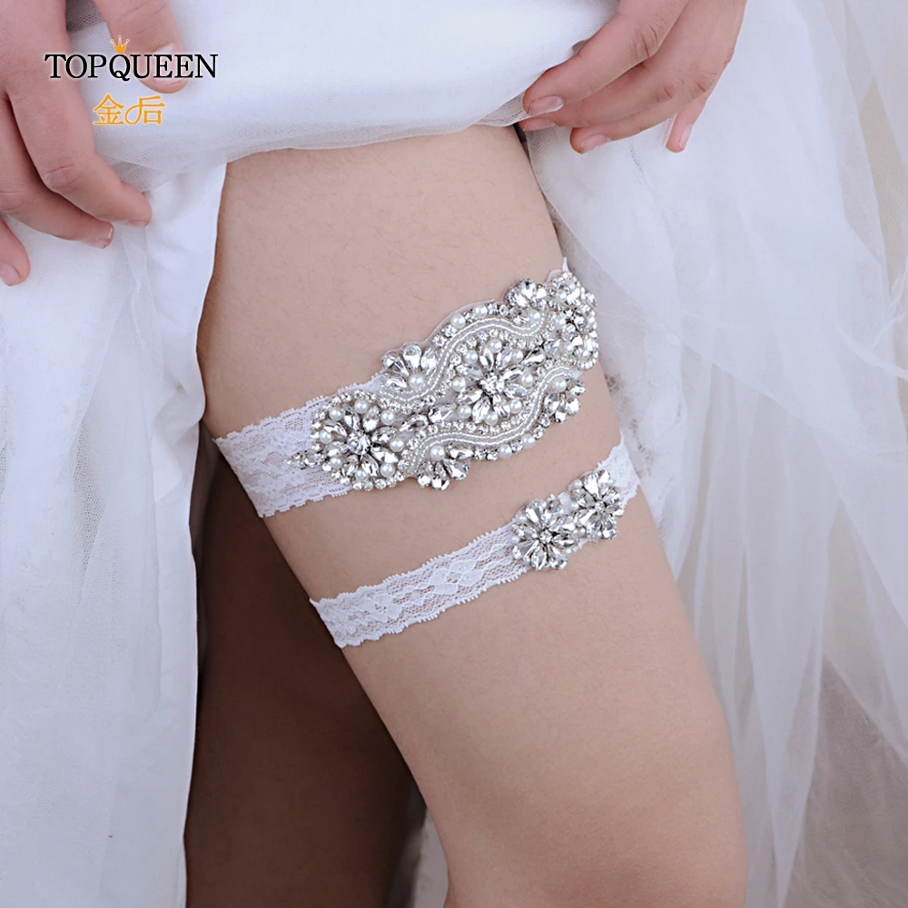 TOPQUEEN THS05 TH20 тонкое Дамское белье чулки с подвязками кружева подвязка пояс жгут женский пояс свадебная Подвязка свадебная девушка