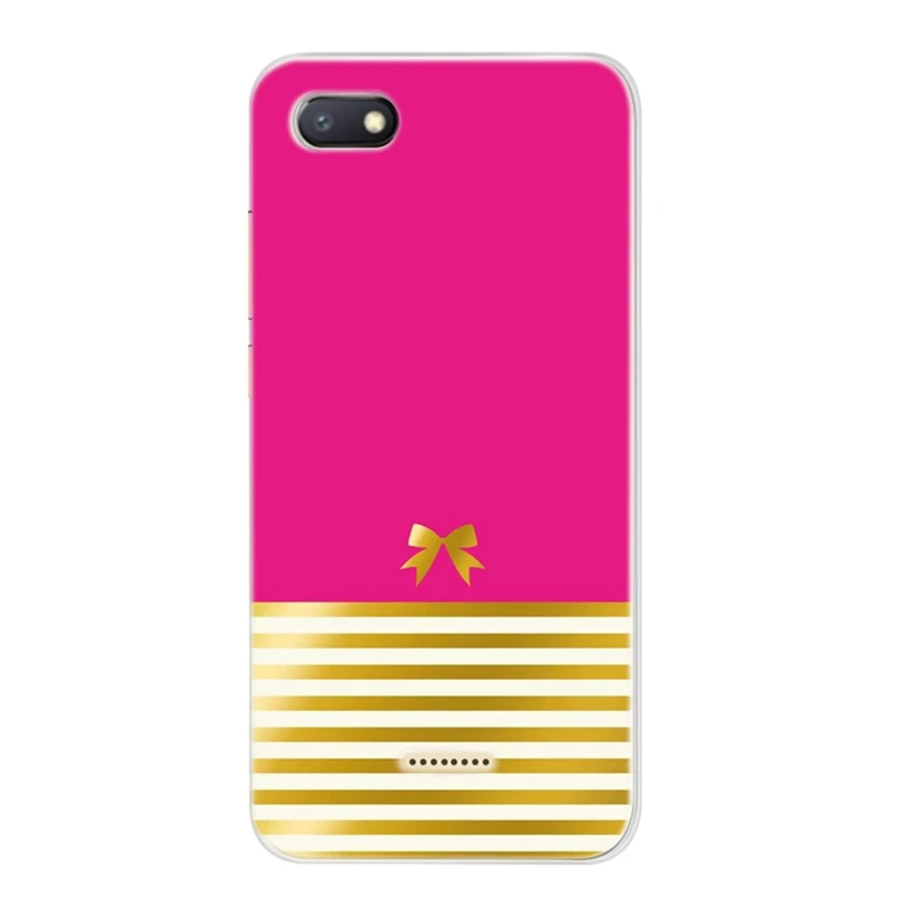 Case for Xiaomi Redmi 6A 4X Note 3 Mi A1 4 Pro 4A 5 6 pro 5A Pink Cover Silicone Phone Tpu Funda Coque E165 |