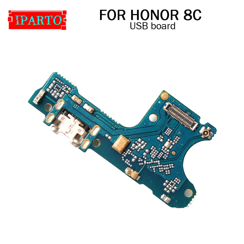 Usb плата для Huawei HONOR 8C 100% оригинал новинка зарядная с usb разъемом Сменные