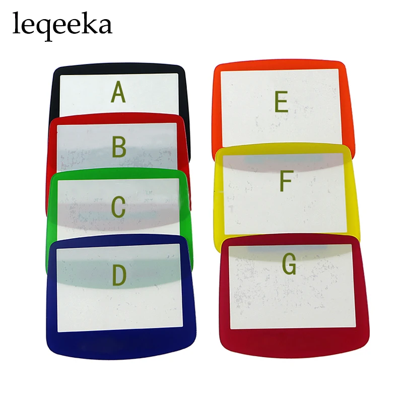 10 шт./лот 7 видов цветов для GBA System запасная пластиковая защитная пленка