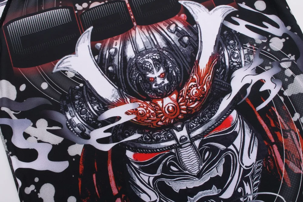 Мужская компрессионная рубашка Rashguard с длинным рукавом 3D принт футболки для джиу