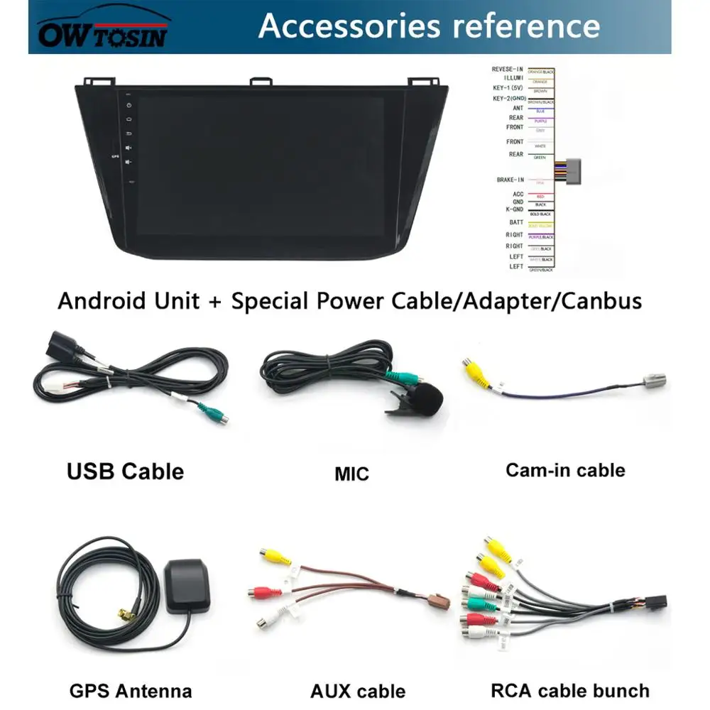 10," ips 8 ядерный 4G+ 64G Android 9,0 автомобильный dvd-плеер для Фольксваген Tiguan L gps навигация радио попугай BT DSP