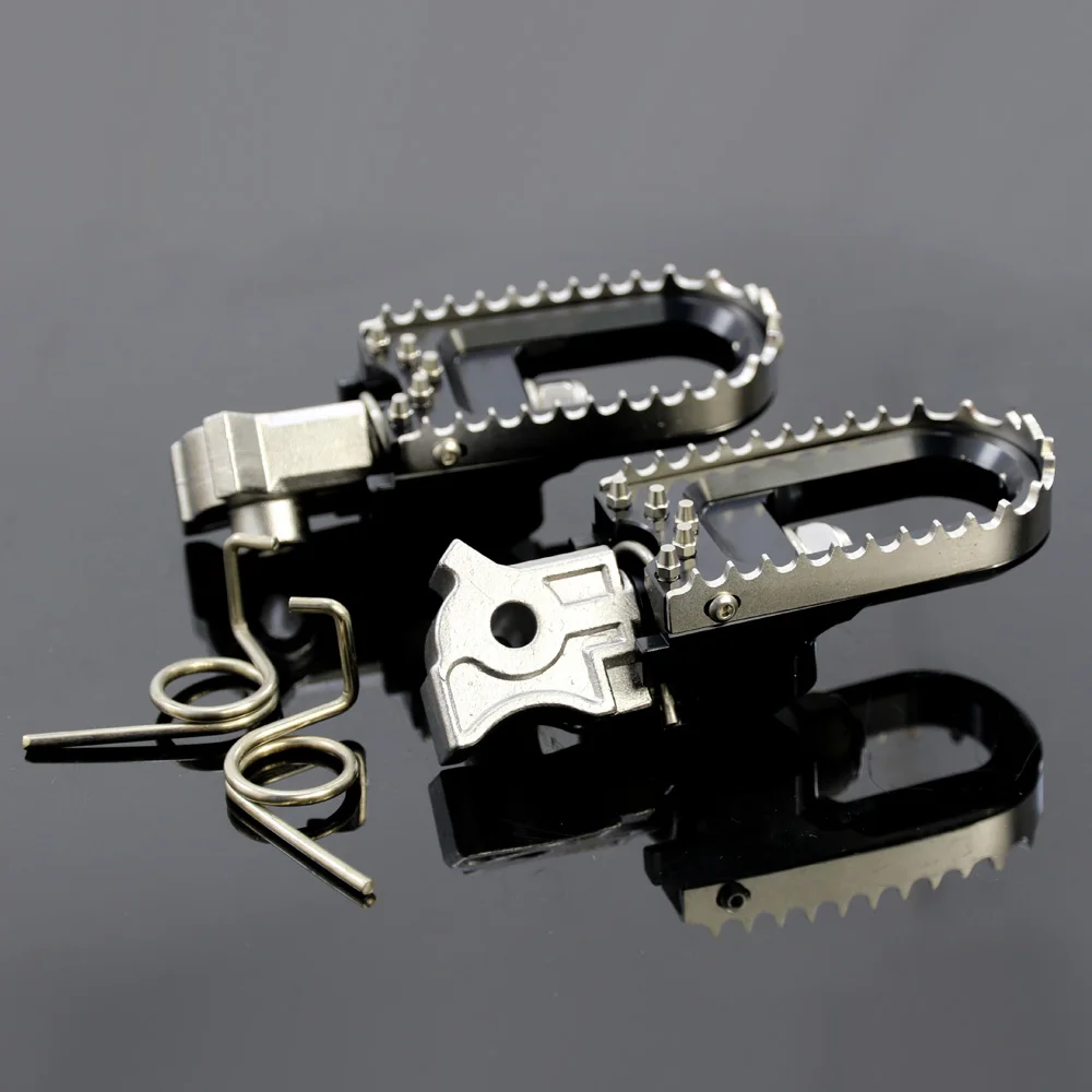 Широкие Регулируемые подножки для мотоциклов BMW F800GS /F700GS /F650GS/R1150GS|Накладки и