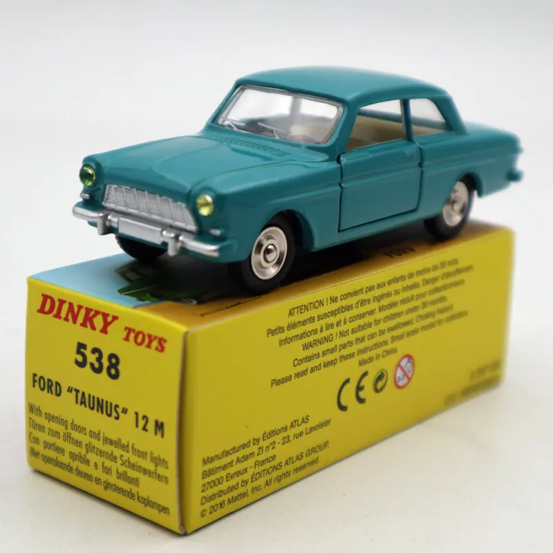 Atlas 1:43 Dinky Toys 538 Ford Taunus 12 м литые модели автомобилей Коллекция Ограниченная серия