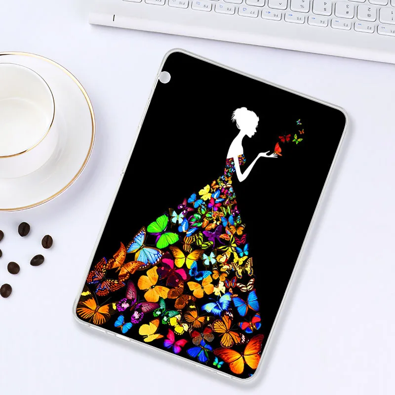 L036 Планшетный чехол s для huawei MediaPad C5 T5 10,1 дюймов Мягкая силиконовая задняя накладка из ТПУ чехол BZT-W09/BZT-AL00 T5 10 AGS2-W09/L09/L03/W19 - Цвет: L036