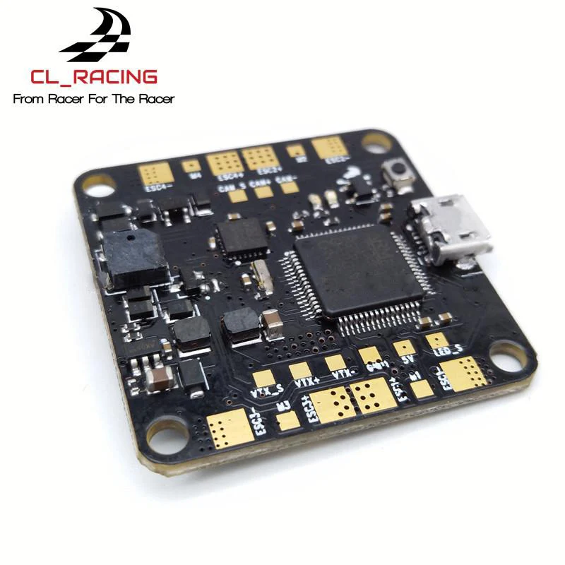 Контроллер полета CL_RACING F4 AIO с разъемом для sd карты Betaflight OSD поддержкой DSHOT ESC STM32 36x36