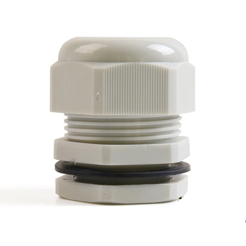 

A Class Material IP68 Waterproof Wiring Nylon Cable Gland M14*1.5, 4-8mm electric cable gland black /gray connector