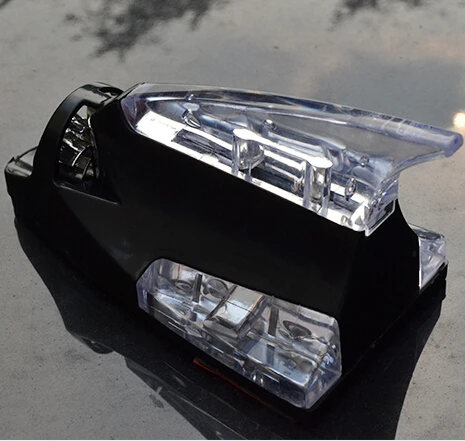 Автомобильная ветрозащитная светодиодная лампа антенна с плавником акулы