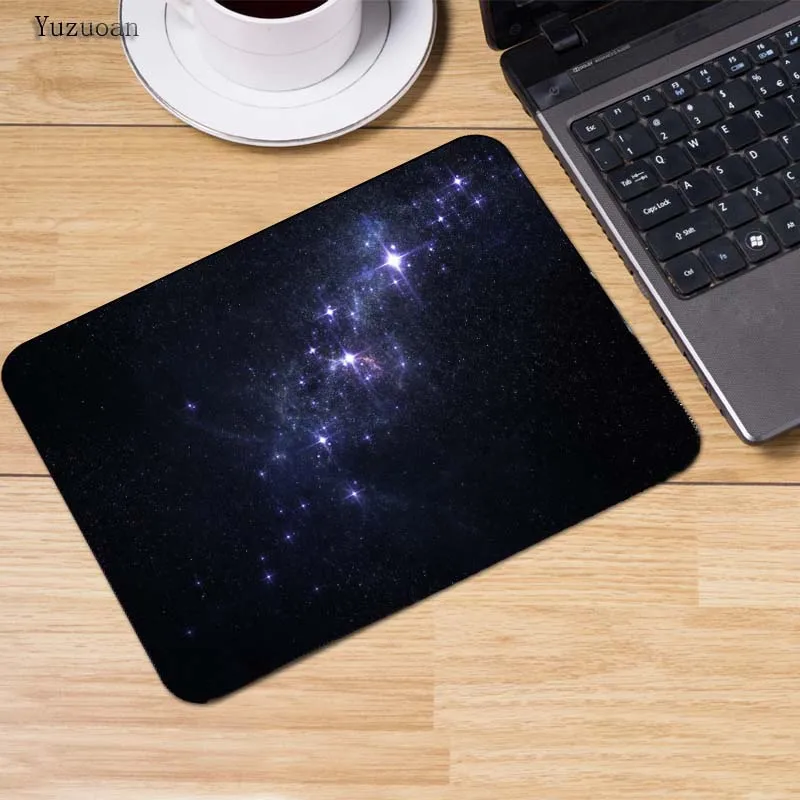 Yuzuoan Dream Blue Space игровая клавиатура коврики для мыши оптический компьютерный стол