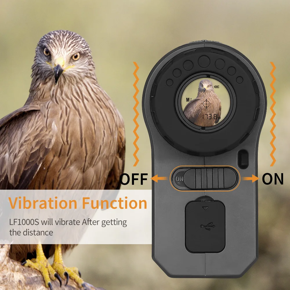 Boblov Rangefinder LF1000S 1000M 6x Optical Jolt Reminder Golf Laser Speed Distance Meter Measure For Hunting Range Finder | Инструменты
