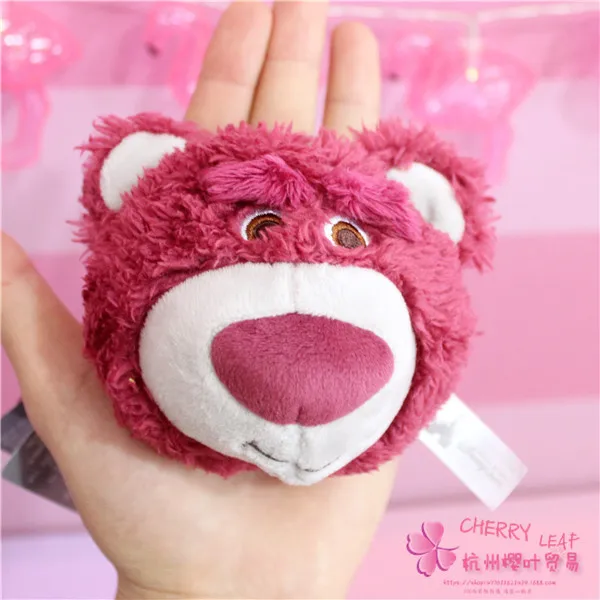 IVYYE Lotso Huggin Bear аниме плюшевый Кошелек для монет Мультяшные мягкие кошельки для мелочи кошелек для денег карты сумки для ключей подарки для детей
