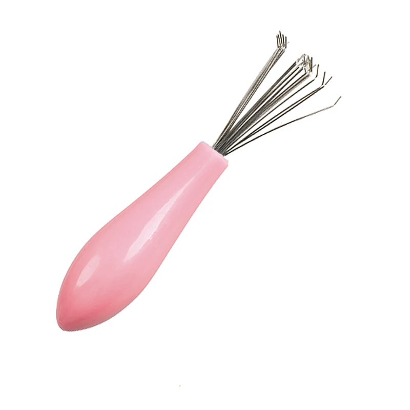 Мини расческа для волос щетка удаления встроенный инструмент пластиковый