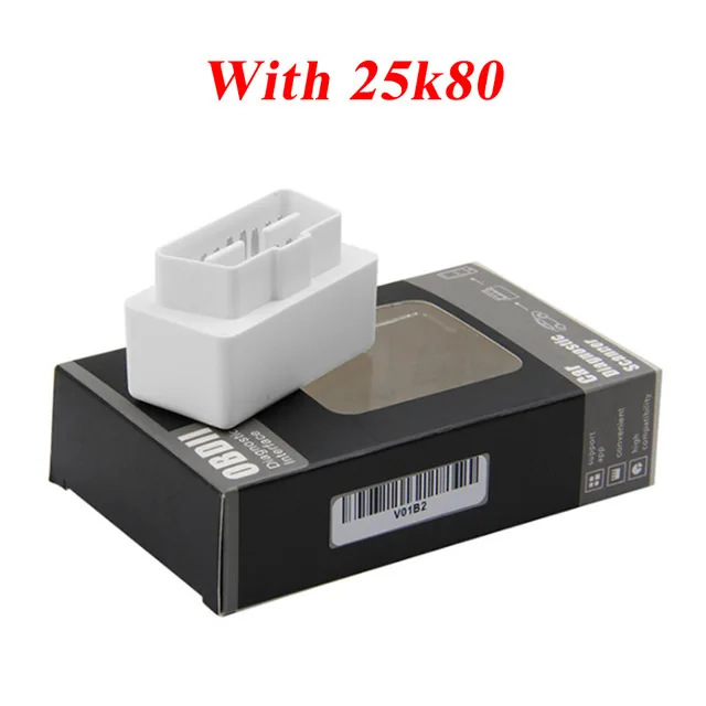 v1.5 with 25k80 OBD2 мини Eml327 V1.5 25k80 Bluetooth адаптер Авто диагностический сканер для Android/PC автомобильной или беспроводным способом по Bluetooth, elm327 реальные V1.5 - Цвет: v1.5 with 25k80