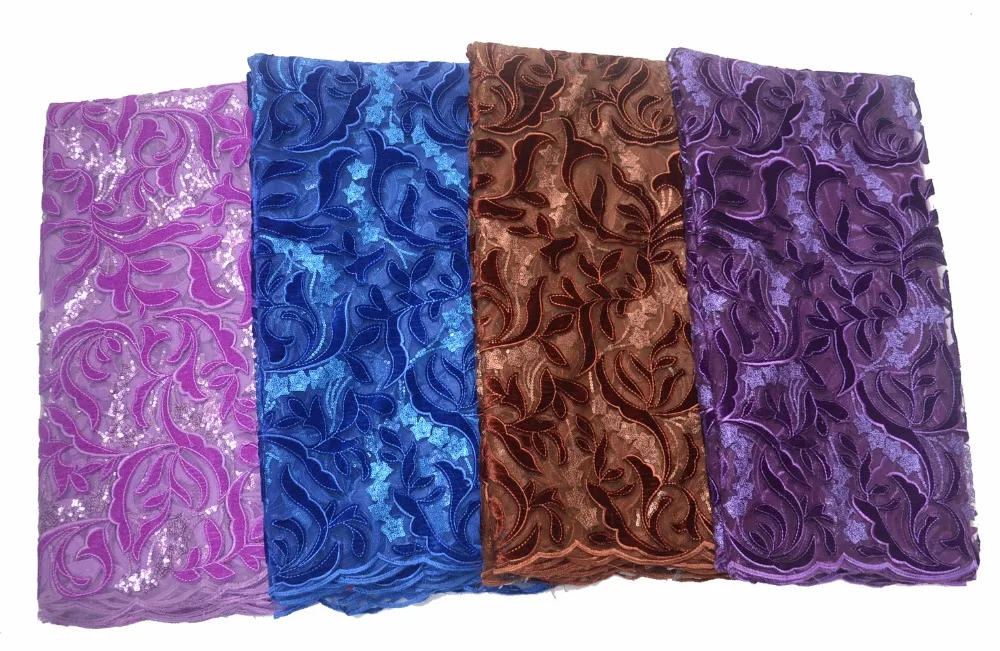 

African Tulle Lace Fabric Nigerian Fabric, French Net Lace For Lady P471-2