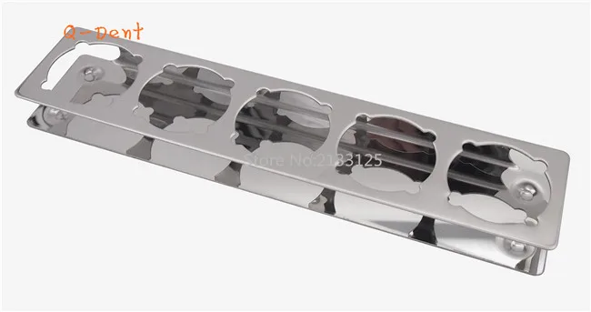 1 Шт. нержавеющая сталь стеклянная бутылка держатель медицина бутылки | Красота и