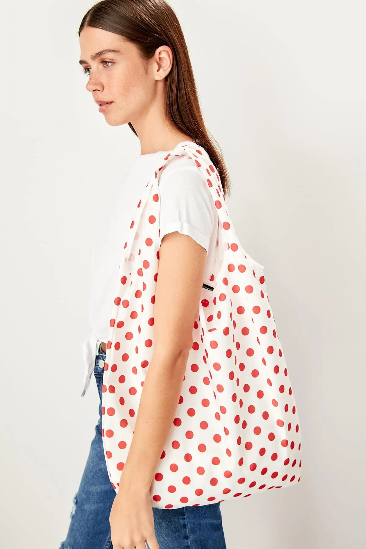 Trendyol сумка через плечо в красный горошек TWOSS19QA0205| |