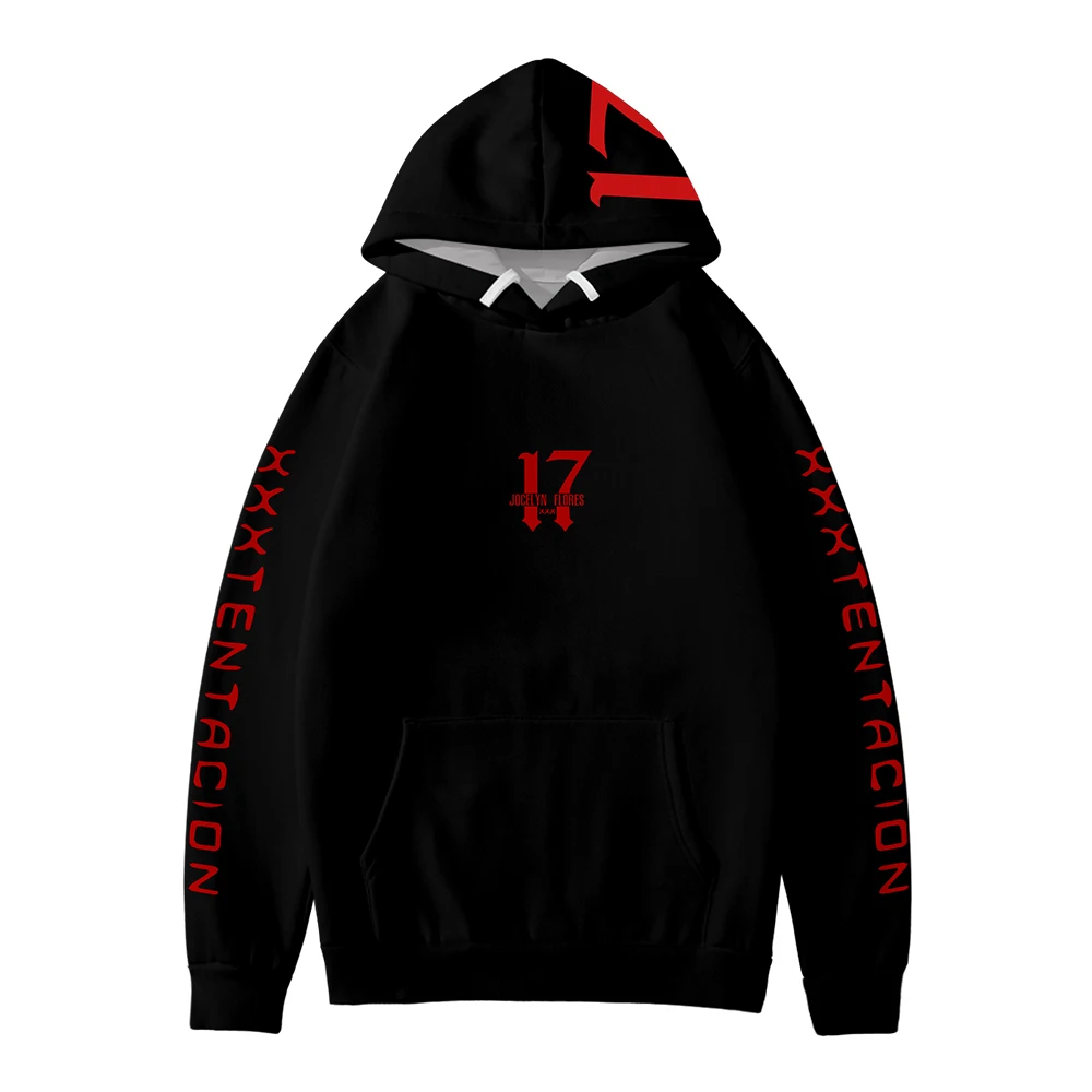 Толстовка с капюшоном 3D XXXTENTACION модная мягкая толстовка длинными рукавами на