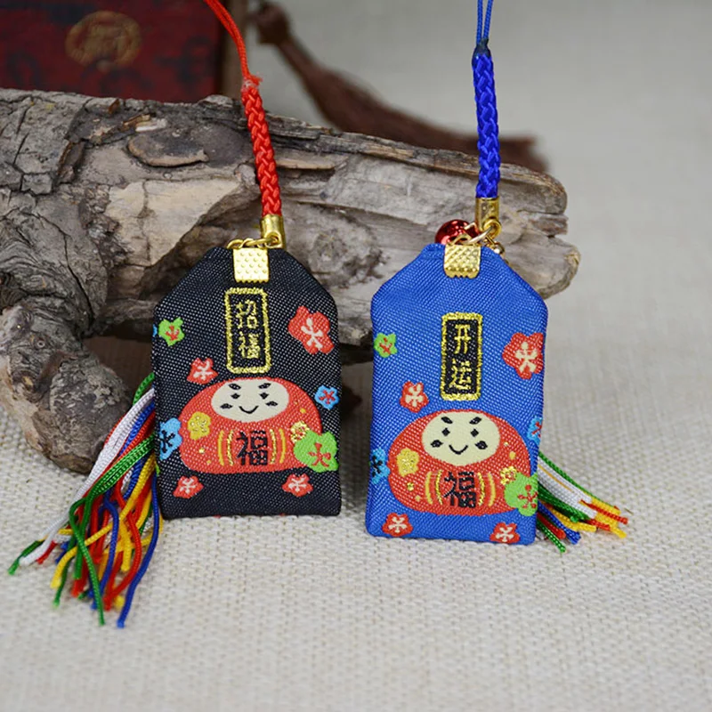 JapaneseFortune DaMo Guard Lucky украшение для телефона подвесная сумка ключей Charm llaveros|Брелоки|