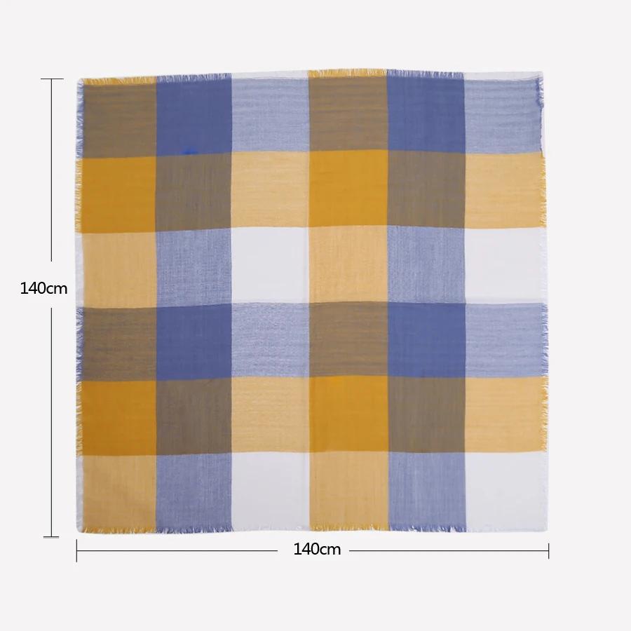 Модный бренд плед Дизайн Для женщин Шарфы для теплые зимние кашемировые